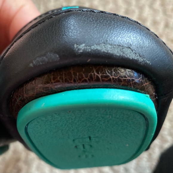 Matte Black Tieks, Size 8 - Picture 6 of 10